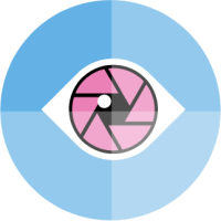 Reduced visual acuity icon