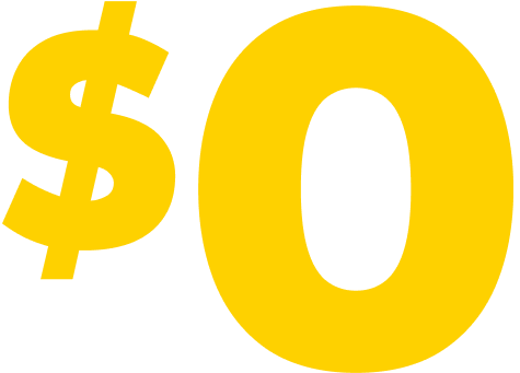 Zero dollars